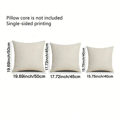 2pcs Autumn Blue Pumpkin Pillowcase, Autumn Pumpkin Cushion Cover For Indoor And Outdoor Decor, Thanksgiving Harvest Pillow Cover, Sofa Autumn Decoration Single Side Without Pillow Core