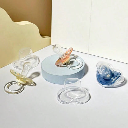 2pcs Baby Pacifiers, Printed Pacifiers Suitable For Baby Boys And Girls Day And Night Use, Perfect Gift For New Parents