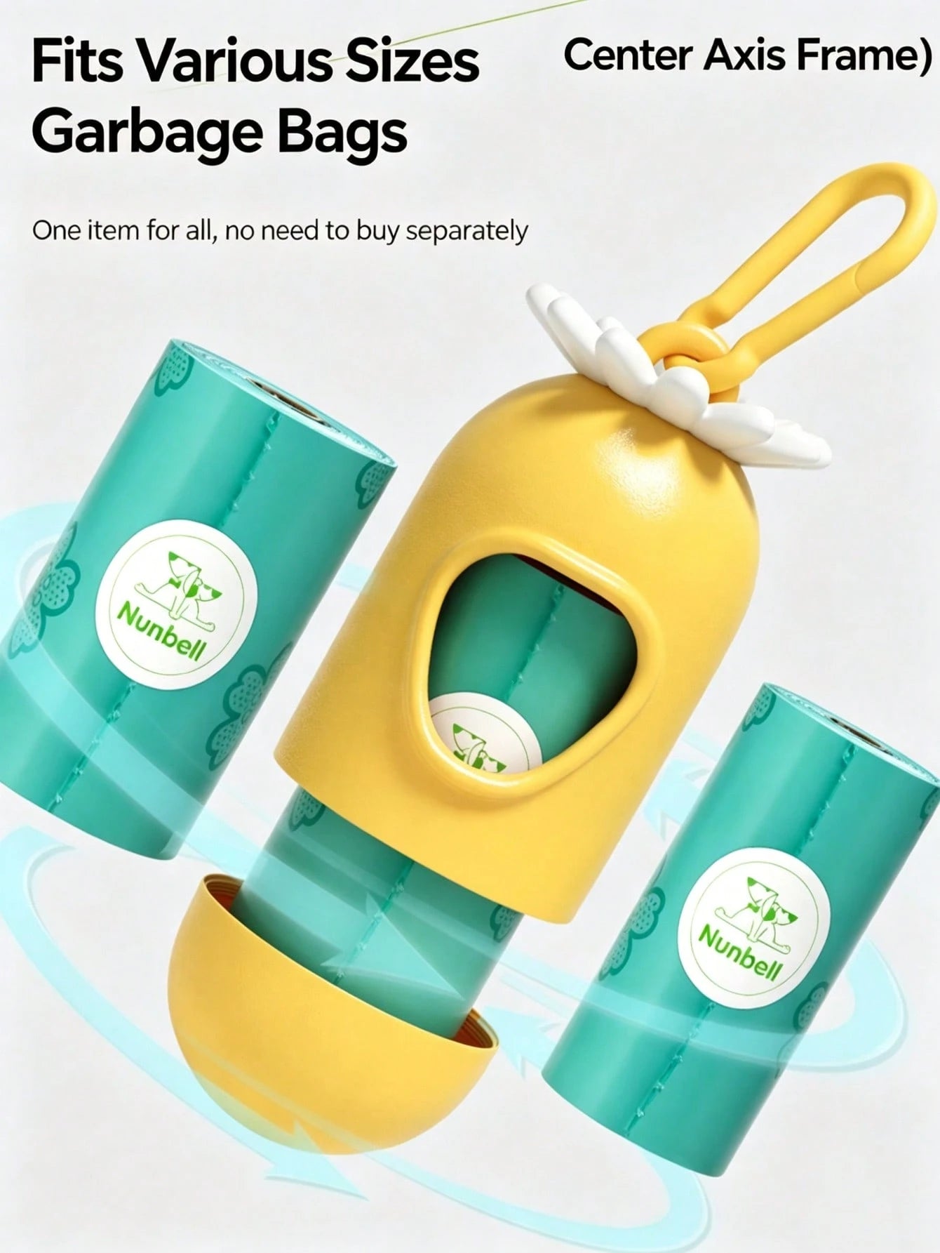 2pcs Capsule Pet Waste Bag Dispenser, Portable Waterproof Durable Plastic Material, Suitable For Dog Walking, Outdoor Travel And Daily Use, Cute Pet Cleaning Storage Accessory