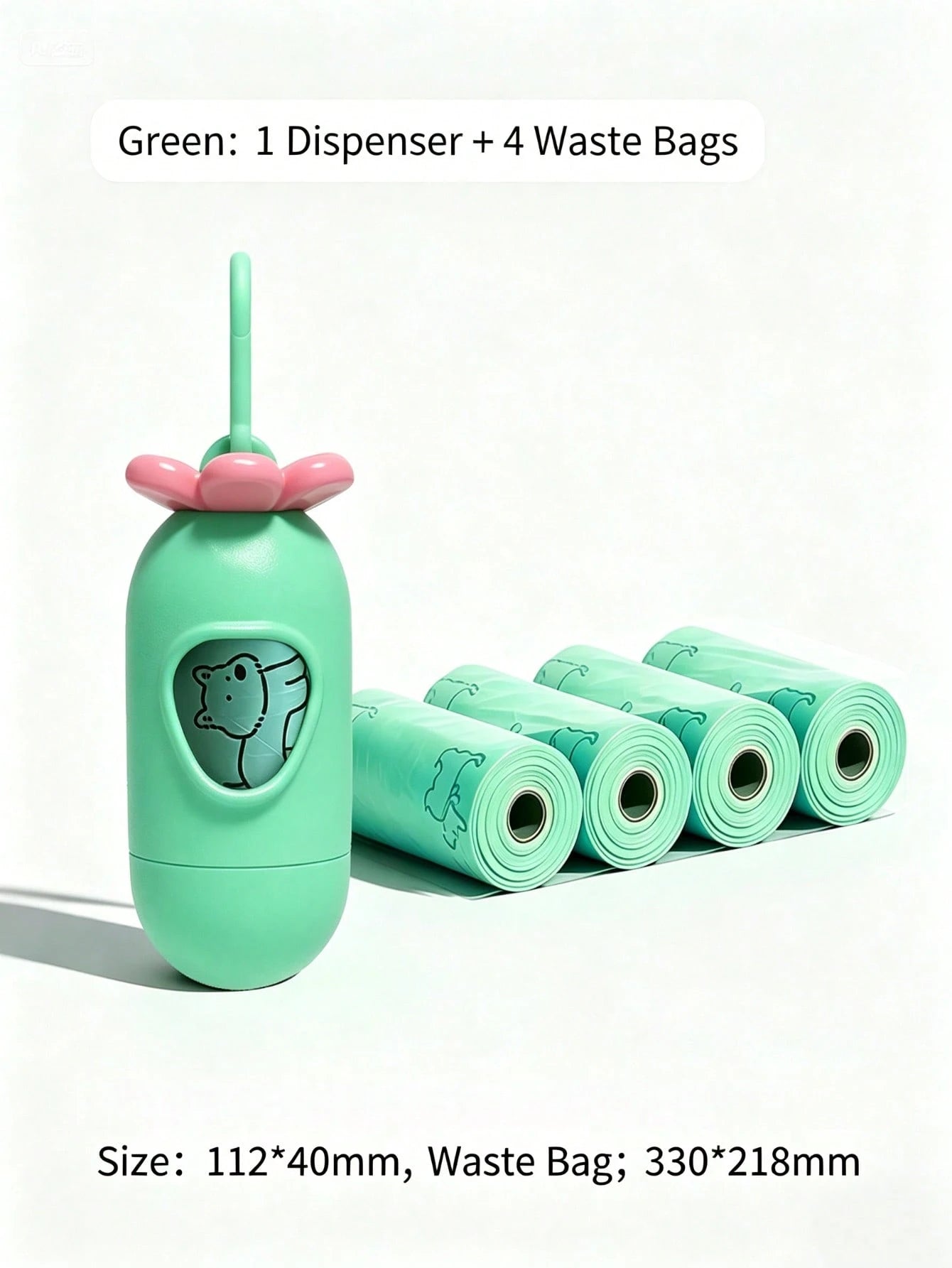2pcs Capsule Pet Waste Bag Dispenser, Portable Waterproof Durable Plastic Material, Suitable For Dog Walking, Outdoor Travel And Daily Use, Cute Pet Cleaning Storage Accessory