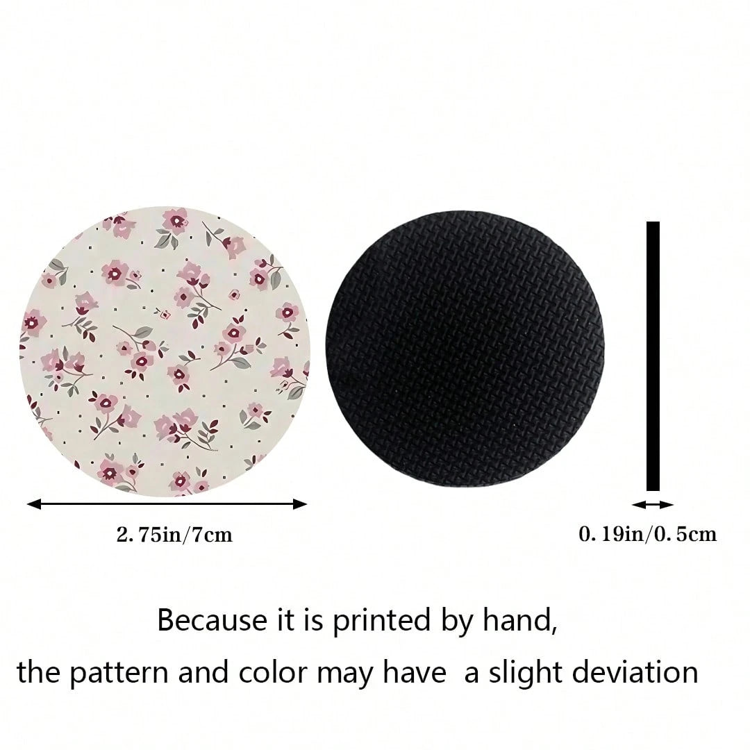 2pcs Car Cup Coaster Stylish & Durable Fast-Drying Non-Slip Car Cup Mat