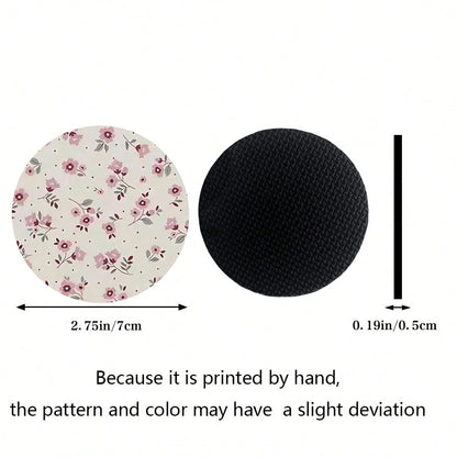 2pcs Car Cup Coaster Stylish & Durable Fast-Drying Non-Slip Car Cup Mat