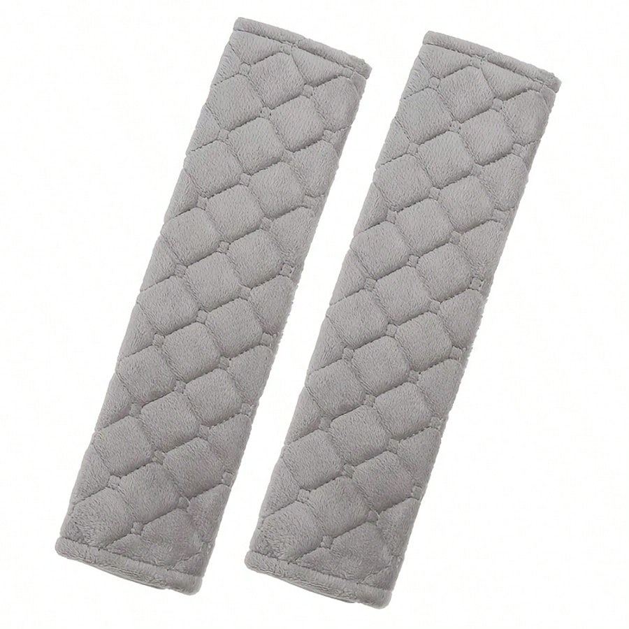 2pcs Car Seat Belt Covers, Comfortable Shoulder Pads, Suitable For Adults & Teenagers