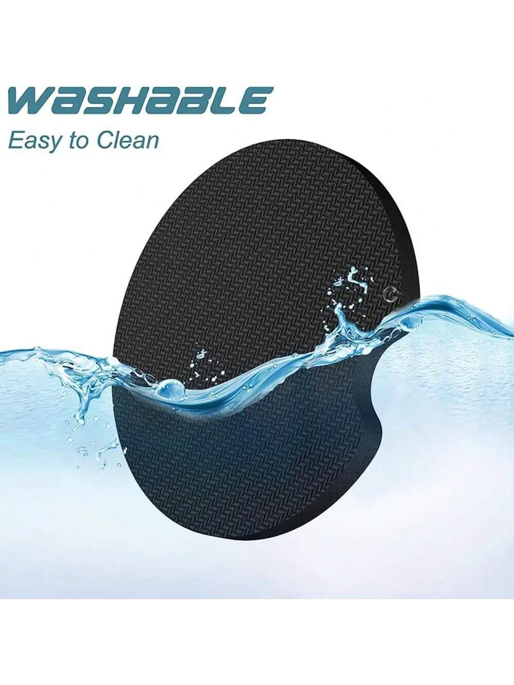 2pcs Floral Pattern Absorbent Cup Coaster, Stylish & Durable Fast-Drying Non-Slip Car Cup Mat