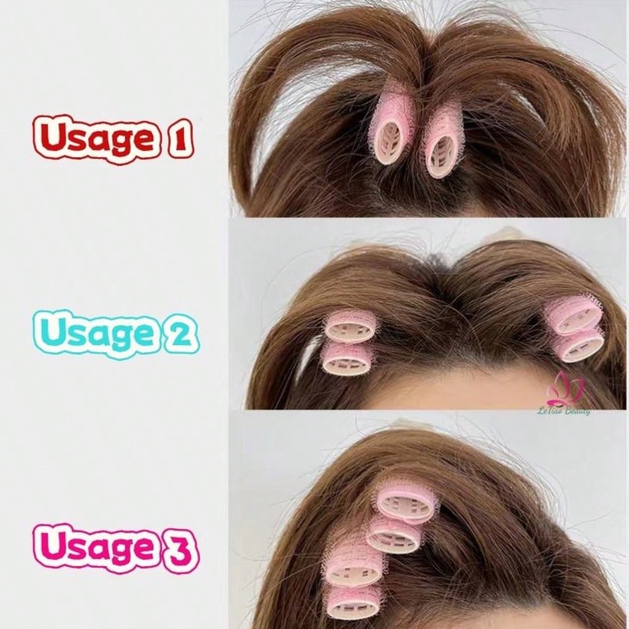 2pcs Hair Fiber Clip For Root Volumizing, Lazy Hair Clip, Top Hair Styling Tool/Curling Iron Accessory, Heatless Curling Iron, Volumizing Hair, Heatless Styling Tool, Lazy Hair Clip Top Hair Styling C