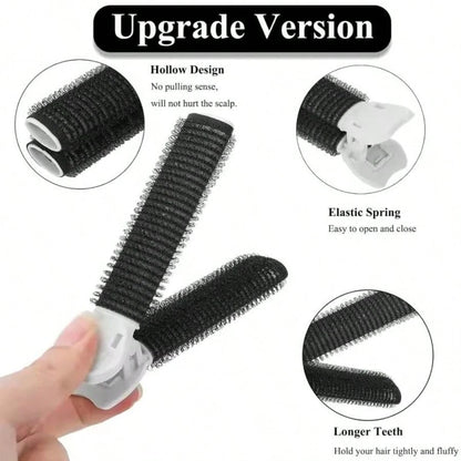 2pcs Hair Fiber Clip For Root Volumizing, Lazy Hair Clip, Top Hair Styling Tool/Curling Iron Accessory, Heatless Curling Iron, Volumizing Hair, Heatless Styling Tool, Lazy Hair Clip Top Hair Styling C