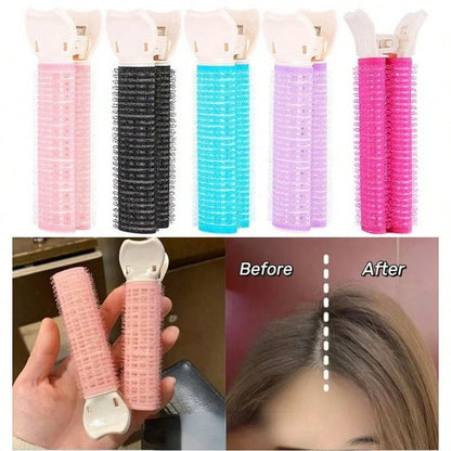 2pcs Hair Fiber Clip For Root Volumizing, Lazy Hair Clip, Top Hair Styling Tool/Curling Iron Accessory, Heatless Curling Iron, Volumizing Hair, Heatless Styling Tool, Lazy Hair Clip Top Hair Styling C