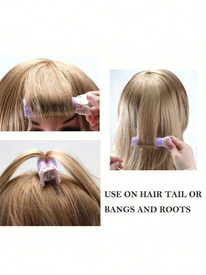 2pcs Hair Root Volumizing Clips, Slouchy Hair Claws/Rollers For Hairstyling, No Heat Hair Volumizing Device, Slouchy Hair Clamp Top Shaper, (Not For Direct Hair Curling, Only For Hairstyle Fixing)