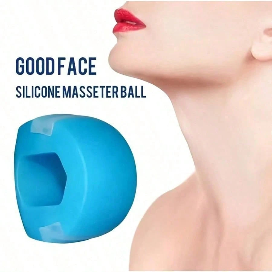 2PCS Jaw Exerciser Set. Facial Fitness And Masticatory Muscle Training Bite Device, Unisex| Suitable For Jaw/Masseter/Neck Muscles