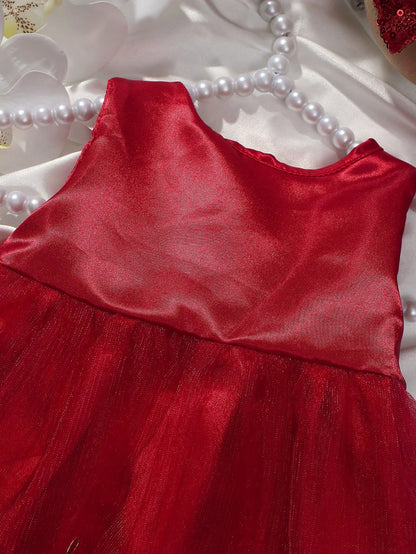 2pcs/Set Champagne Color Newborn Photography Outfit, Princess Embroidered Tulle Dress & Baby Girl Lace Bow Floral Skirt