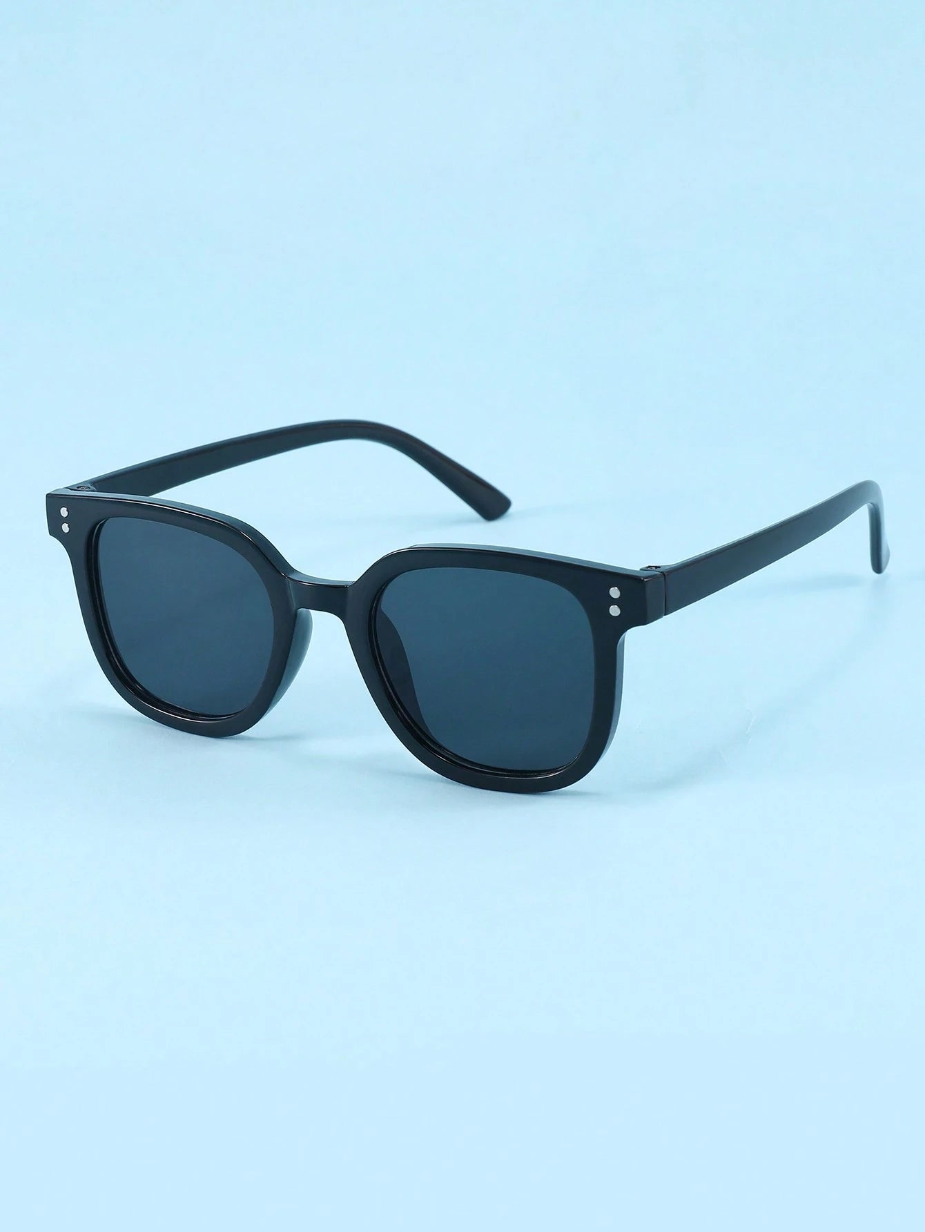2pcs Square Frame Fashion Glasses, Suitable For Boys And Girls, Decoration & Photography Props For Festivals & Parties