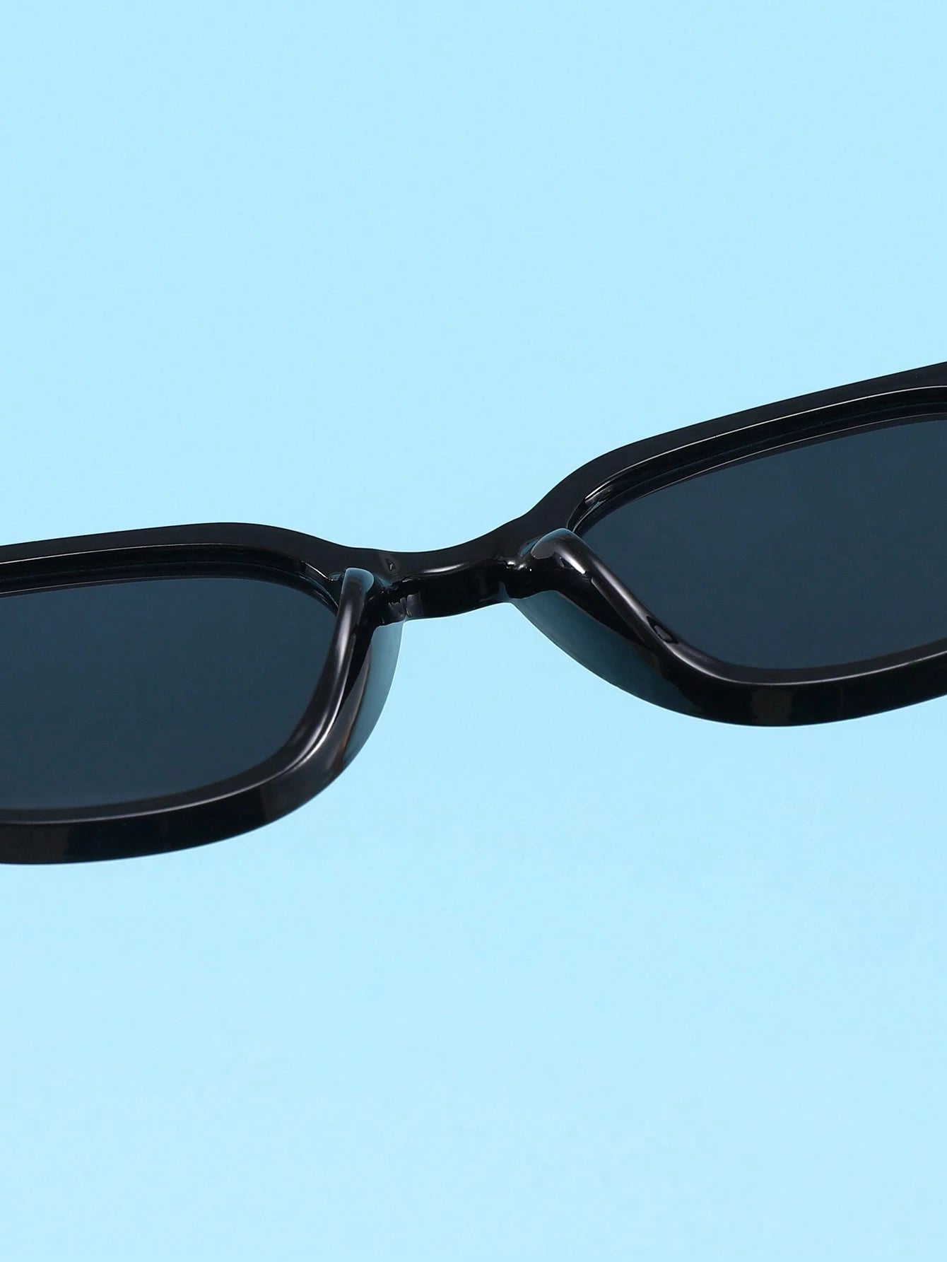 2pcs Square Frame Fashion Glasses, Suitable For Boys And Girls, Decoration & Photography Props For Festivals & Parties