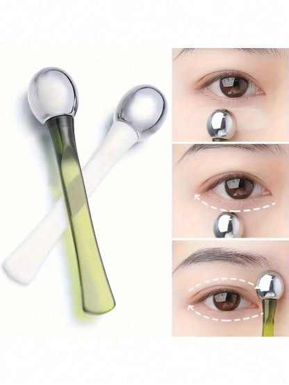 3/2/1pc Eye Massage Roller Eye Cream Applicator, Gentle For Face, Eyes, Neck And Forehead