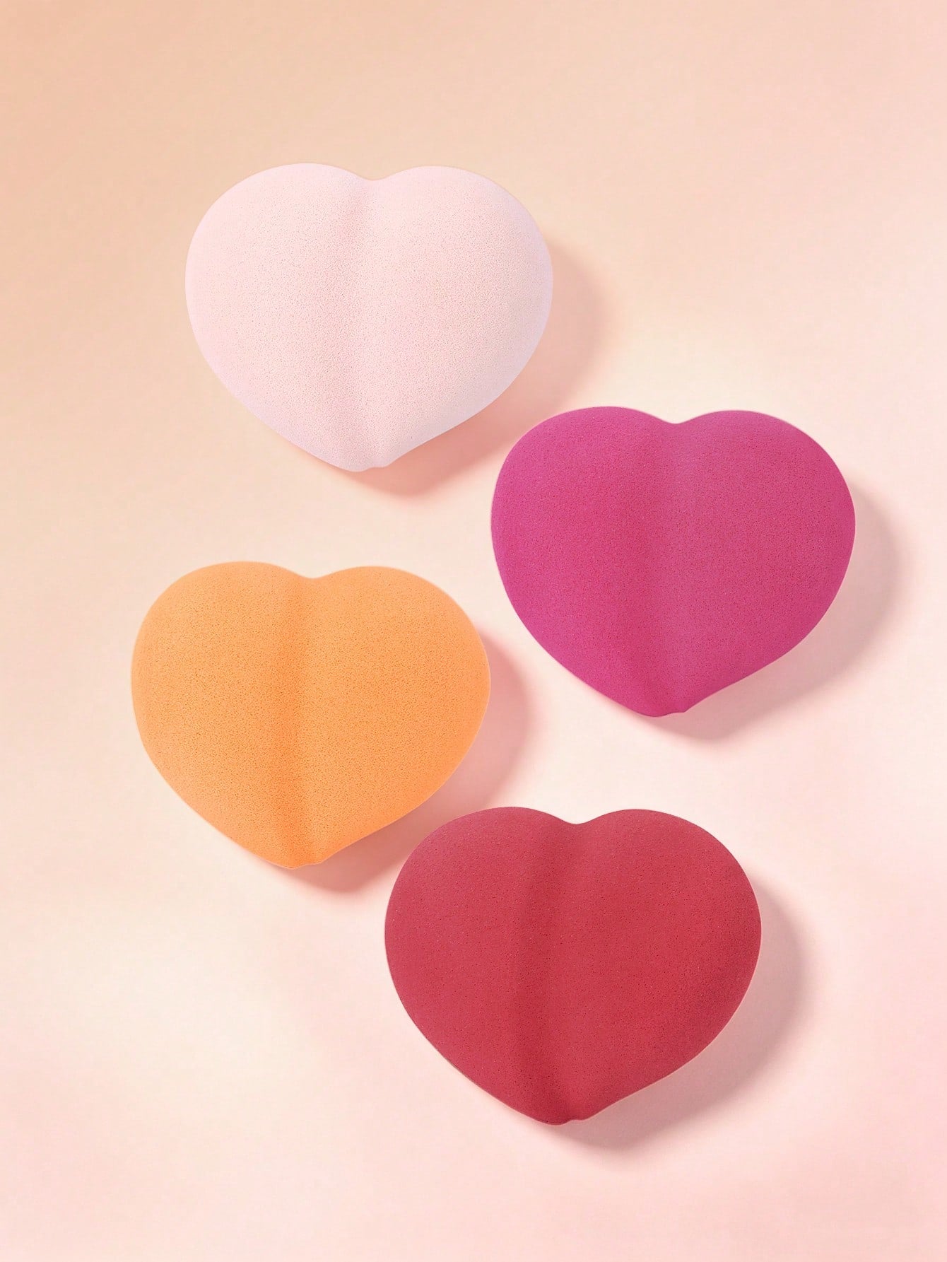 3/4pcs Multicolor Soft Professional Makeup Sponges, Dual-Use Dry And Wet Makeup Sponge, Convenient To Carry, Reusable, Essential Makeup Accessory For Daily Use, Suitable For Liquid Foundation, Travel