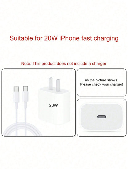 3-In-1 Charging Case, Compatible With Apple Devices, Wavy Design, Supports 20W/30W Fast Charging Adapter, Anti-Scratch Accessories (A-Z)
