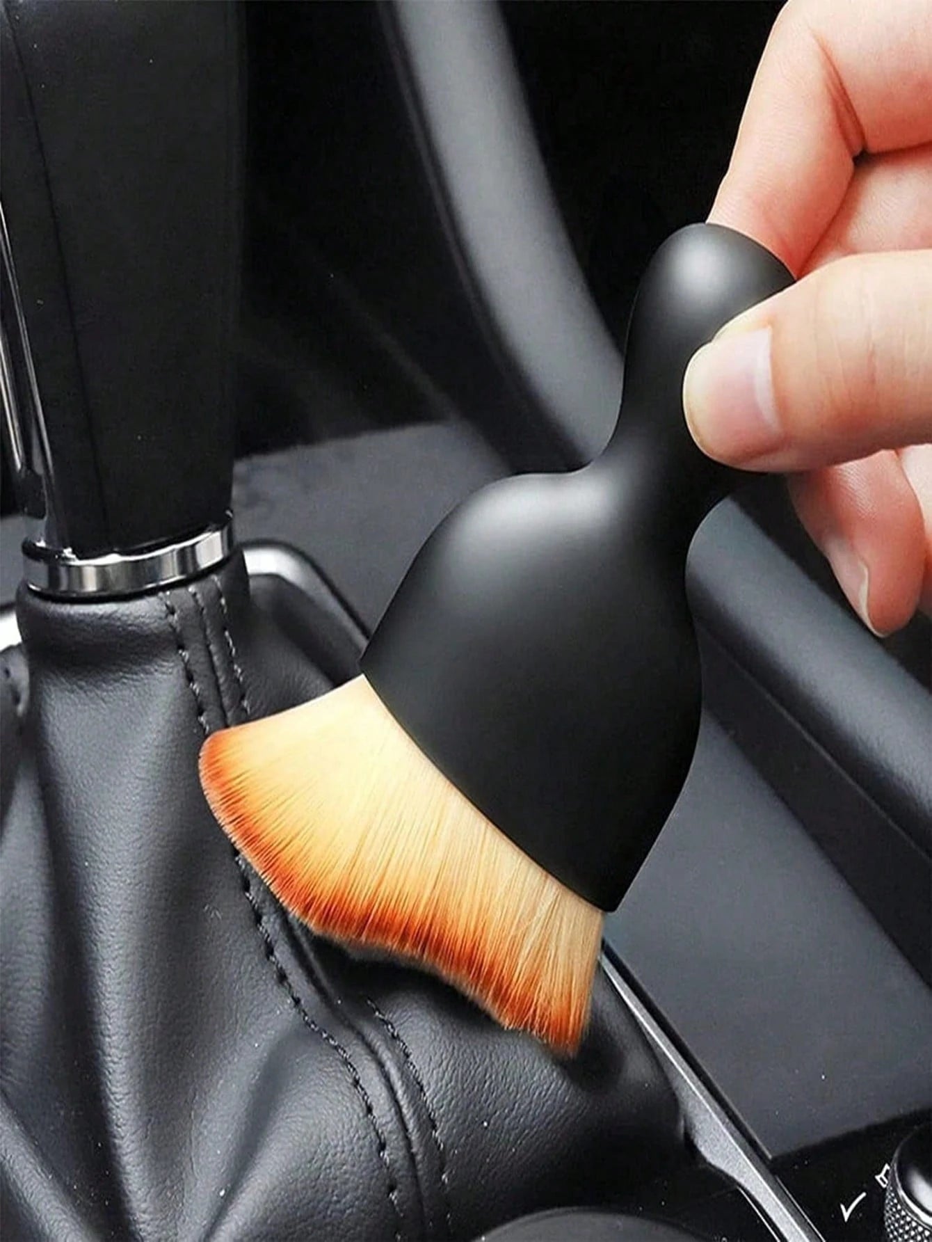3 Pack Premium Car Detailing Brushes, Ultra Soft Bristles For Scratch-Free Cleaning- Interior Dash & Exterior Dust Removal Tools, Gently Cleans Vents, Grilles, Trim & Wheels