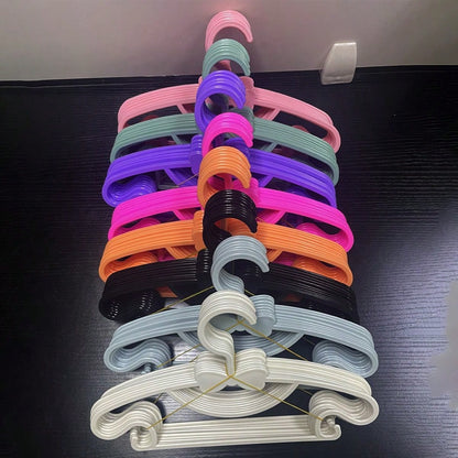 30/20/10pcs Bowknot Baby Hangers Plastic Nursery Wardrobe Hangers Non-Slip Laundry Baby Hangers Suitable For Newborn Toddler Clothing, Ultra-Thin