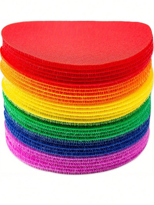 30pcs Carpet Floor Dot Markers, 4 Inch, Classroom Sitting Carpet Dots, Fixed Dot Markers, Multicolor Spot Circle Markers For Games And Teachers (6 Colors) Back To School