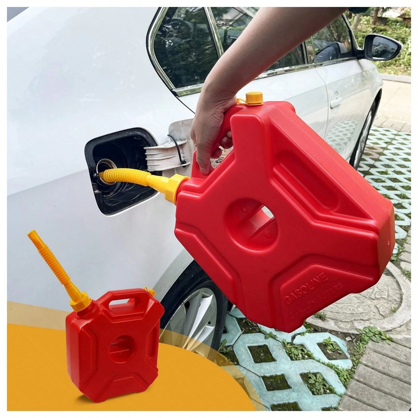 33 Pcs Gas Can Spout Replacement Kit, Gas Can Spout Replacement Fits 5 Gallon Gasoline Cans, With Flexible Nozzles,S Crew Collar Gas Caps For Fuel Transfer Tanks