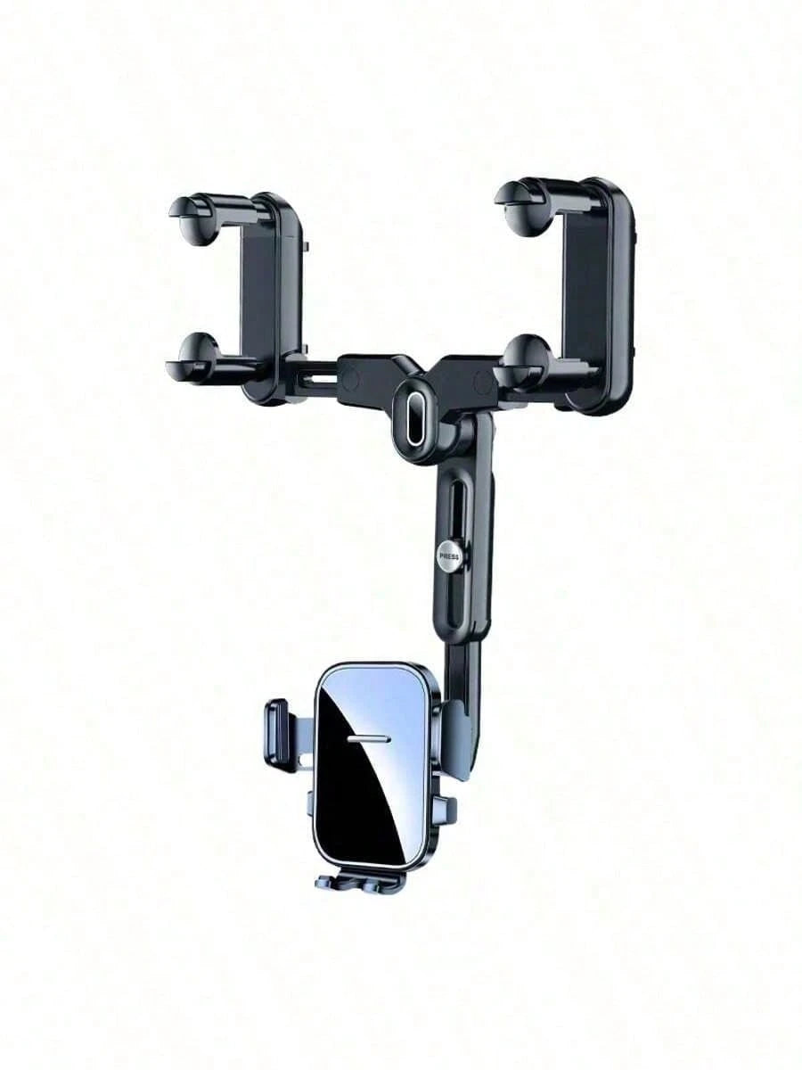 360°Rotatable And Retractable Car Phone Holder Car Rearview Mirror Bracket,Multifunctional Adjustable Universal Phones Holder,Universal Phone GPS Holder Phones Mount Holders For All Smartphones