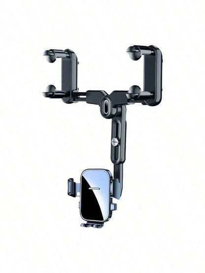 360°Rotatable And Retractable Car Phone Holder Car Rearview Mirror Bracket,Multifunctional Adjustable Universal Phones Holder,Universal Phone GPS Holder Phones Mount Holders For All Smartphones