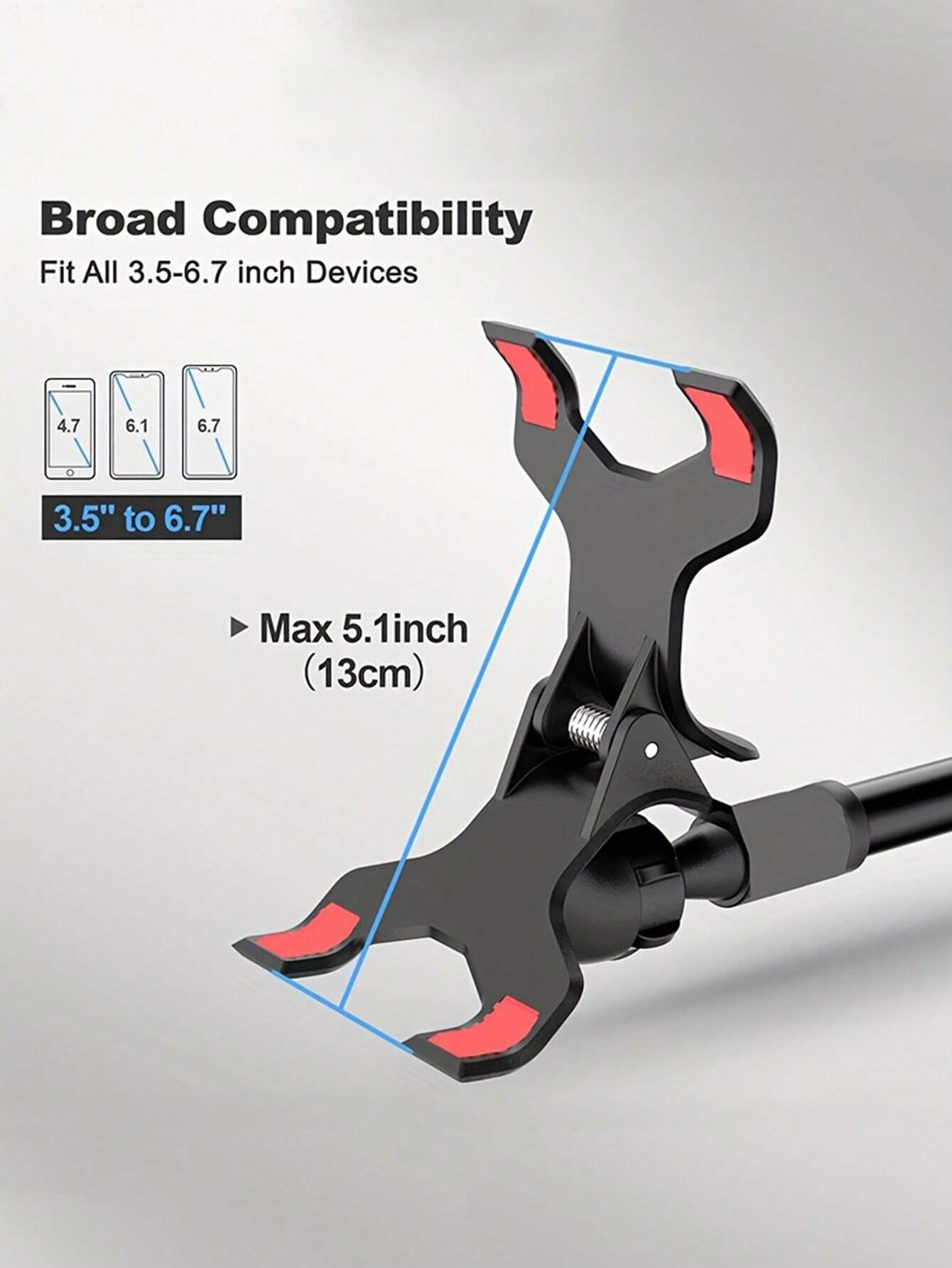 360° Rotatable Cellphone Holder Slouchy Bracket With Spiral Base For Bedside Or Bed Use Compatible With IPhone, Android Phone, Gift For Birthday, Family, Friends 360 Degree Rotating, Bed Slouchy Stand