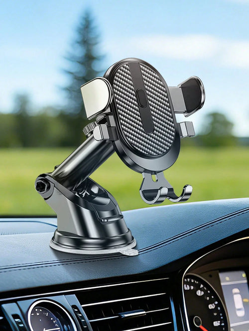 360° Rotatable Suction Cup Car Phone Holder- Universal Car Dashboard Phone Mount Bracket, Suitable For Navigation, Compatible With IPhone, Android Phones, Great Gift For Family And Friends