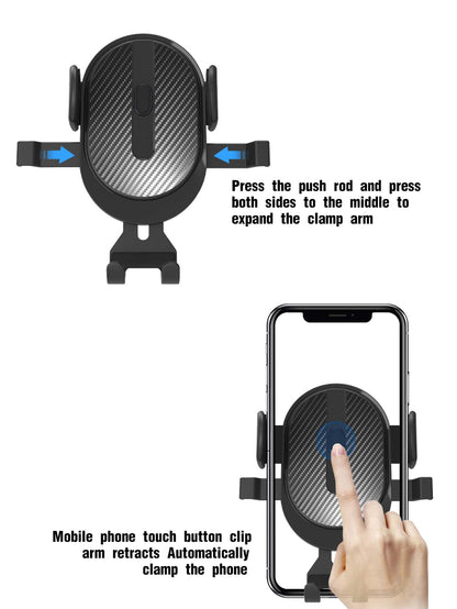 360° Rotatable Suction Cup Car Phone Holder- Universal Car Dashboard Phone Mount Bracket, Suitable For Navigation, Compatible With IPhone, Android Phones, Great Gift For Family And Friends