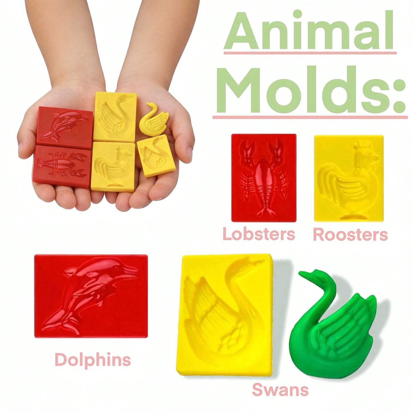 36pcs Clay Tools Set With Rolling Pin, Cutters, Scrapers- Large Blue Clay Extruder, Home Or Classroom- Colorful Animal Molds-Easy-Clean Clay Modeling Tools For Beginners & Experts, Local Warehouse