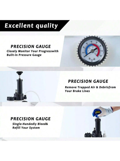 3L Transmission Oil Filling Tool With 8pcs Adaptors & System Fluid Pump Manual