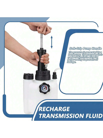 3L Transmission Oil Filling Tool With 8pcs Adaptors & System Fluid Pump Manual