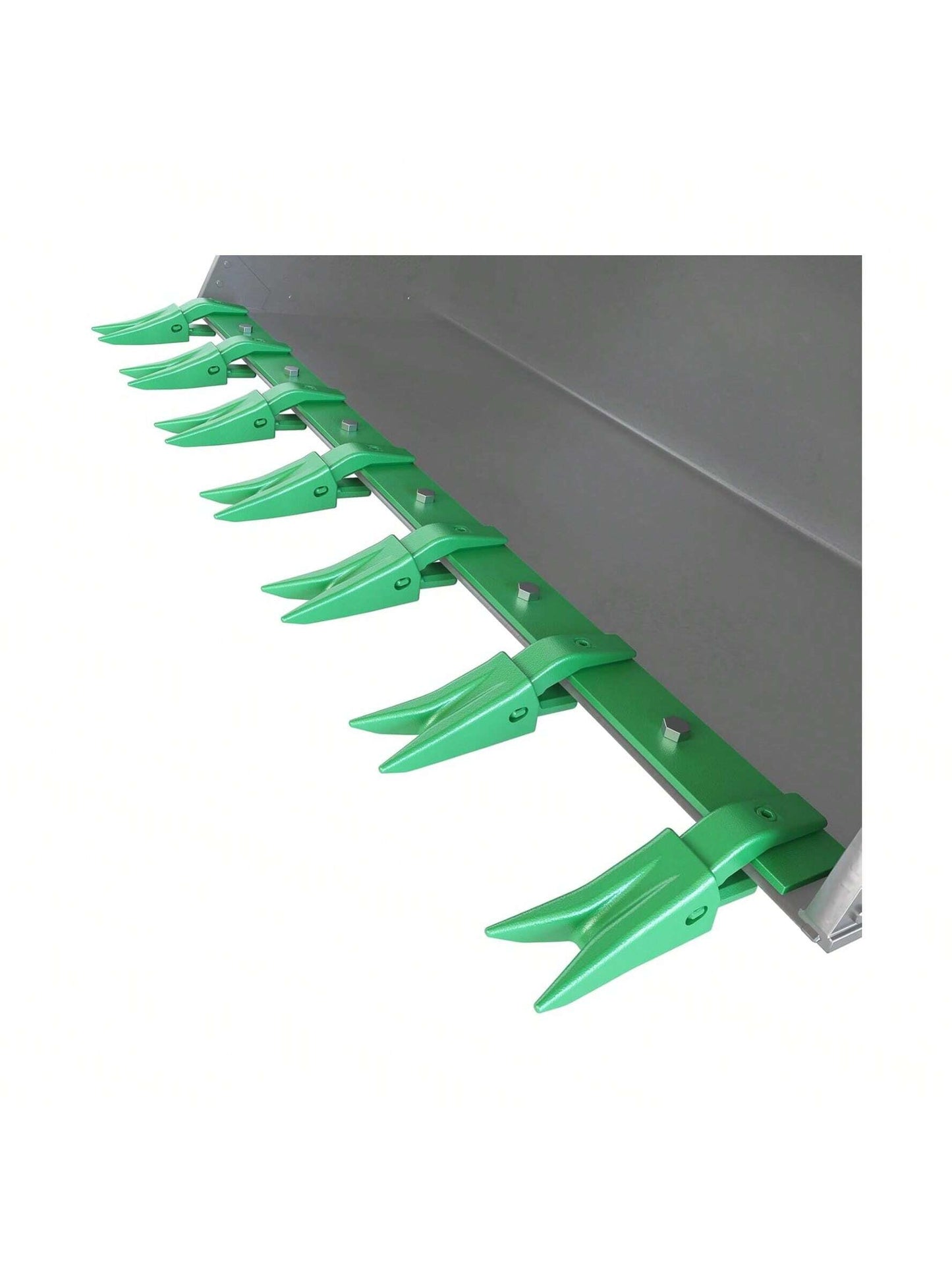 46/49/53/57"Home Tool Bucket Tooth Bar,Heavy Duty Tractor Bucket Teeth Bar For Sub-Compact Tractor Loader, 4560 Lbs Load-Bearing, Fits Bucket Cutting Edges Sized 1/2" Or Less With No Drilling Required