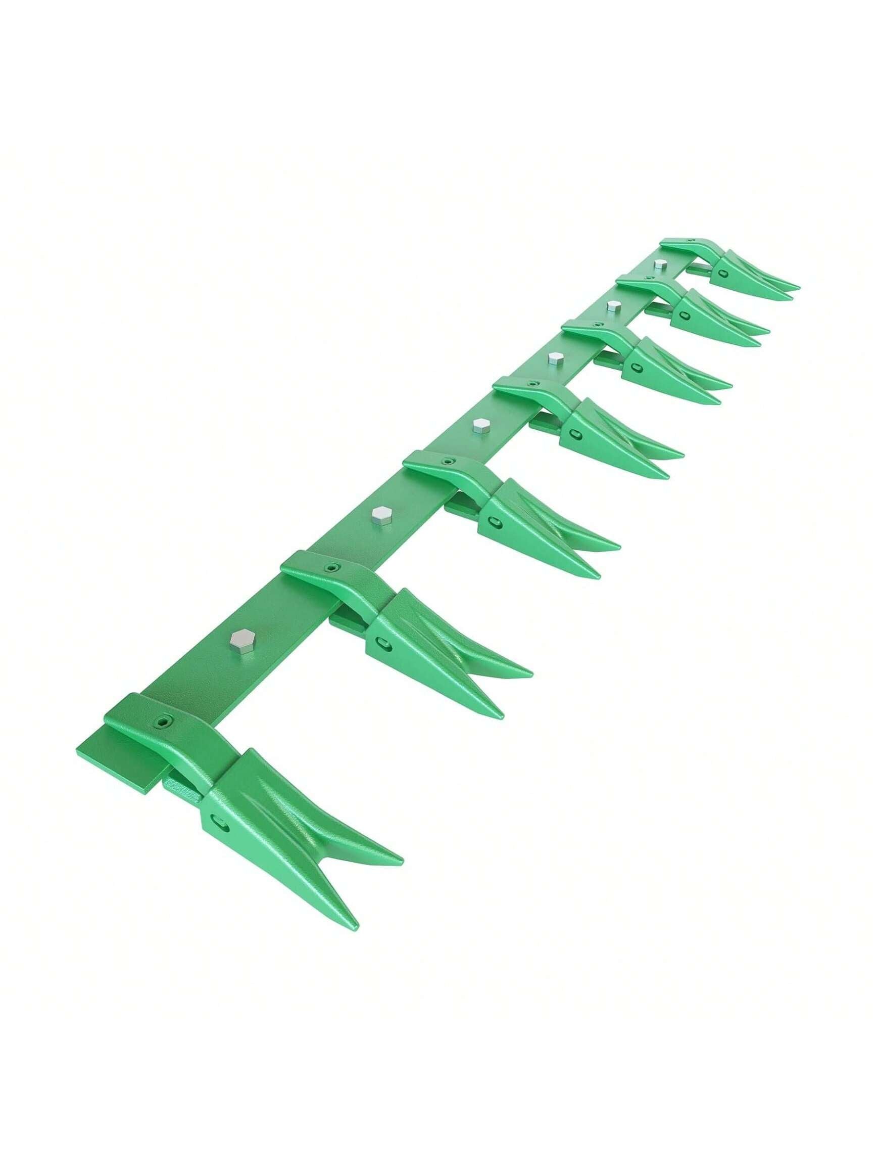 46/49/53/57"Home Tool Bucket Tooth Bar,Heavy Duty Tractor Bucket Teeth Bar For Sub-Compact Tractor Loader, 4560 Lbs Load-Bearing, Fits Bucket Cutting Edges Sized 1/2" Or Less With No Drilling Required