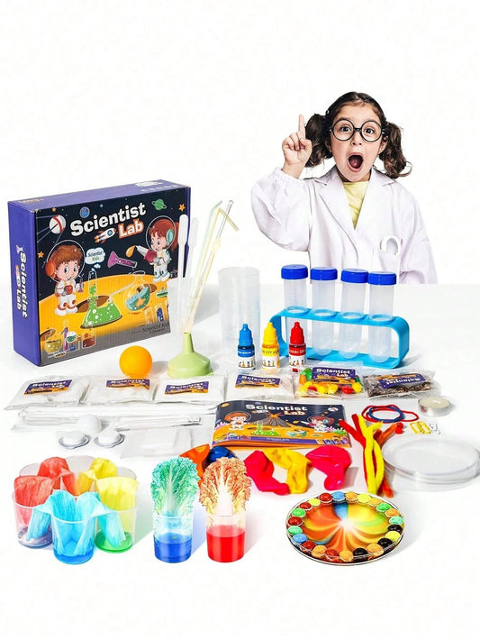 48-In-1 Science Experiment Kit, DIY STEM Science Experiment Set, Educational Toys For 6-11 Year Old Boys And Girls, Science Toys, Science Party, Physics Science, Toys For 6 Year Old Boys, Children's G