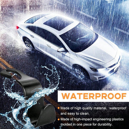 4PCS Car Seat Headrest Hook, Auto Back Seat Hanging Storage Organizer, Vehicle Seatback Hanger Holder For Purse Handbag Coat Umbrella, Universal Interior Car Accessories (White)