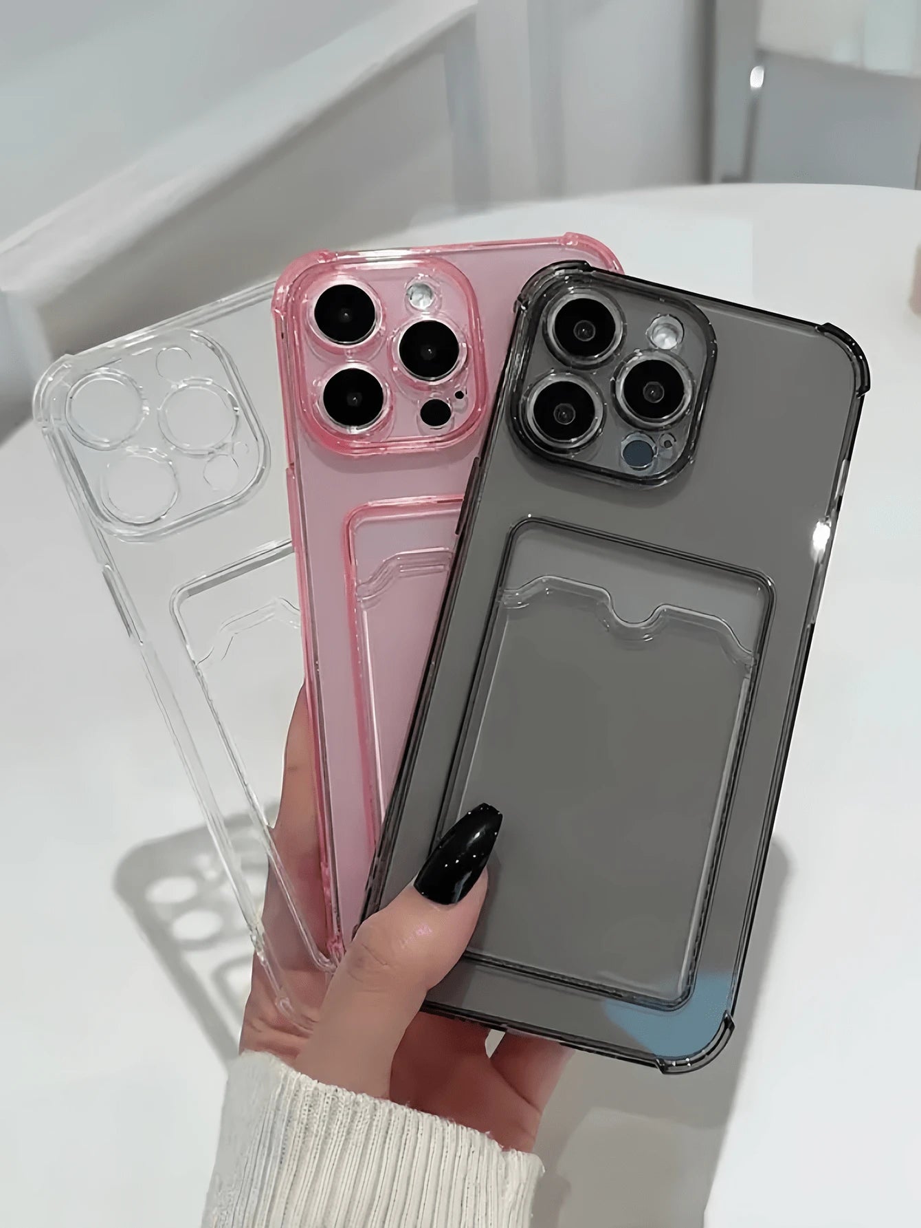 4pcs Matte Soft TPU Minimalist Personalized Shockproof Full Coverage Phone Case Compatible With Apple 17 16 15 14 13 12 11 Pro Max Air