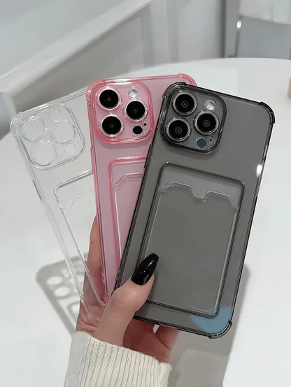 4pcs Matte Soft TPU Minimalist Personalized Shockproof Full Coverage Phone Case Compatible With Apple 17 16 15 14 13 12 11 Pro Max Air