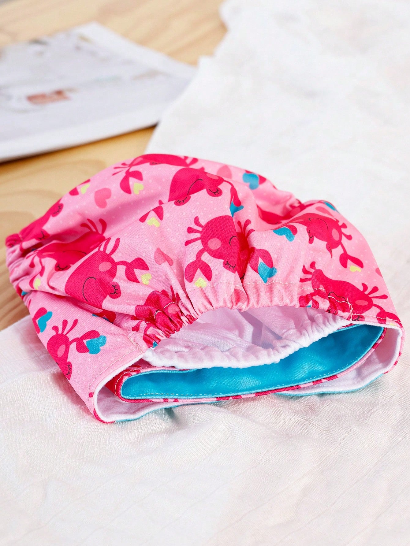 4pcs Reusable Cloth Diapers, Quick-Dry Fleece Lining, One Size Adjustable Washable Pocket Diaper Covers, Suitable For Baby Boys And Girls