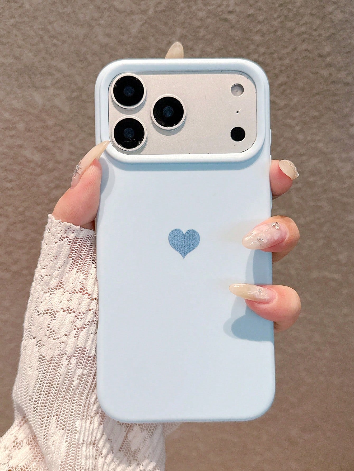 4pcs Set [Pink+Purple+Sky Blue+White] Heart Dopamine Pink Phone Case, Compatible With IPhone 17 Pro Max/17 Pro/17/16 Pro Max/16 Pro/16/16 Plus/15/15 Pro Max/15 Pro/15 Plus/11/12/13/14 Pro Max/12 Pro/1