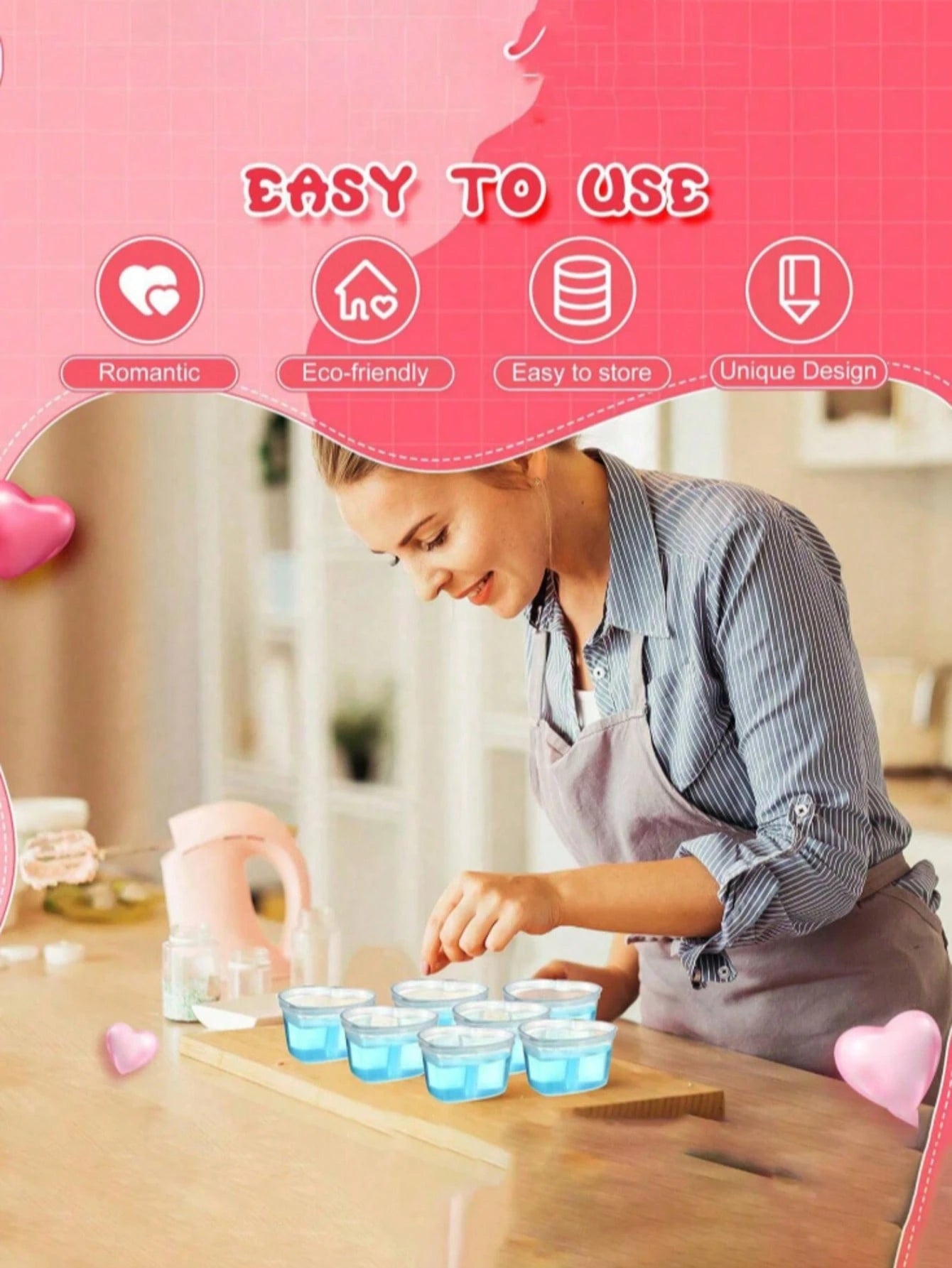 5/10/25/50pcs Heart-Shaped Disposable Plastic Cups With Leak-Proof Lids, Suitable For Whipped Cream, Jelly, Small Condiment Storage, Shot Glasses, Dipping Sauce, Salad Dressing, Pudding, DIY Liquid Ba