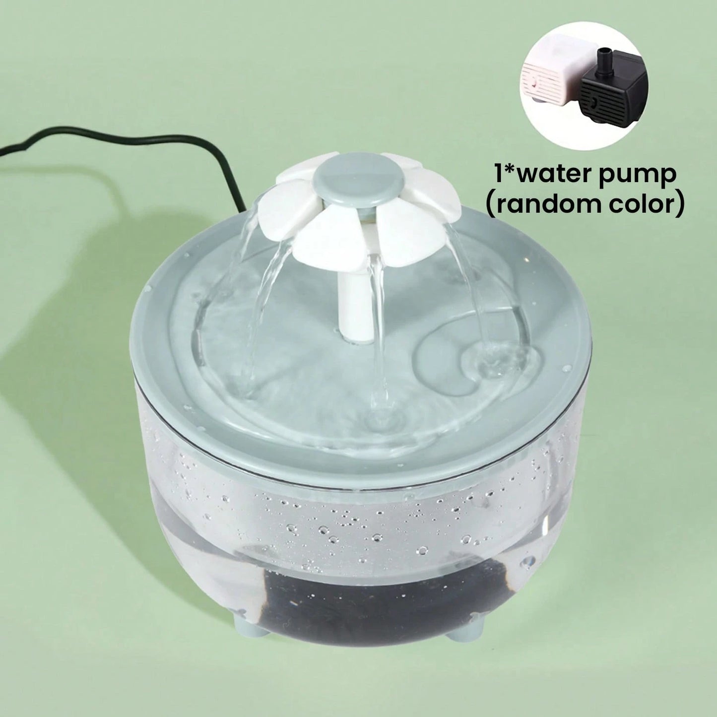 50.72oz Automatic Cat Water Dispenser- USB Powered, Low Voltage Pet Water Fountain With Quiet Operation- No Batteries Needed, Perfect For Cats & Small Dogs