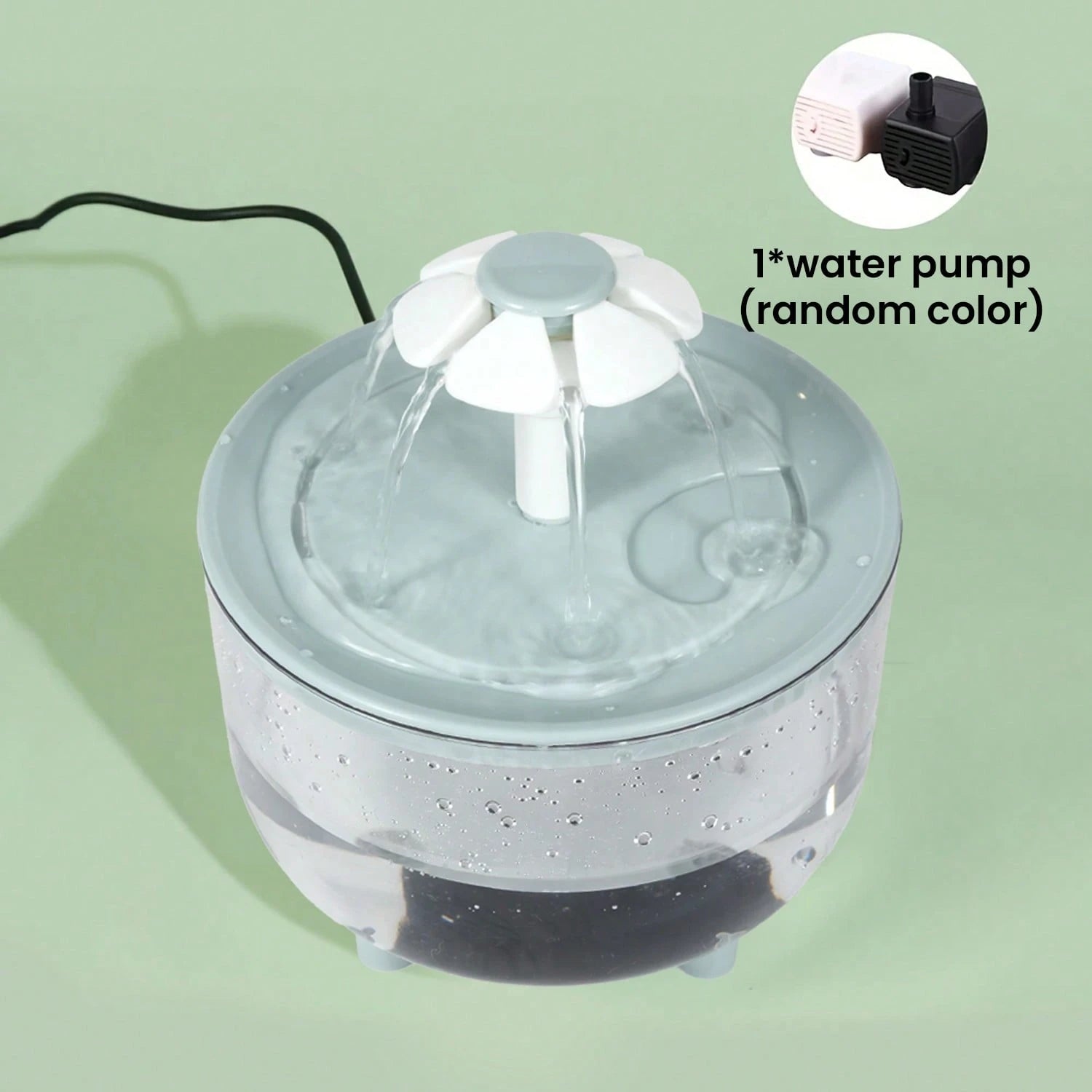 50.72oz Automatic Cat Water Dispenser- USB Powered, Low Voltage Pet Water Fountain With Quiet Operation- No Batteries Needed, Perfect For Cats & Small Dogs