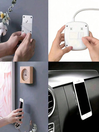 50pcs Heavy Duty Nano Double-Sided Adhesive Tapes, Waterproof Tapes, Square Transparent Nano Double-Sided Tape Stickers, Multi-Purpose Double-Sided Adhesive Tapes, Strong Adhesive Stickers For Wall Ha