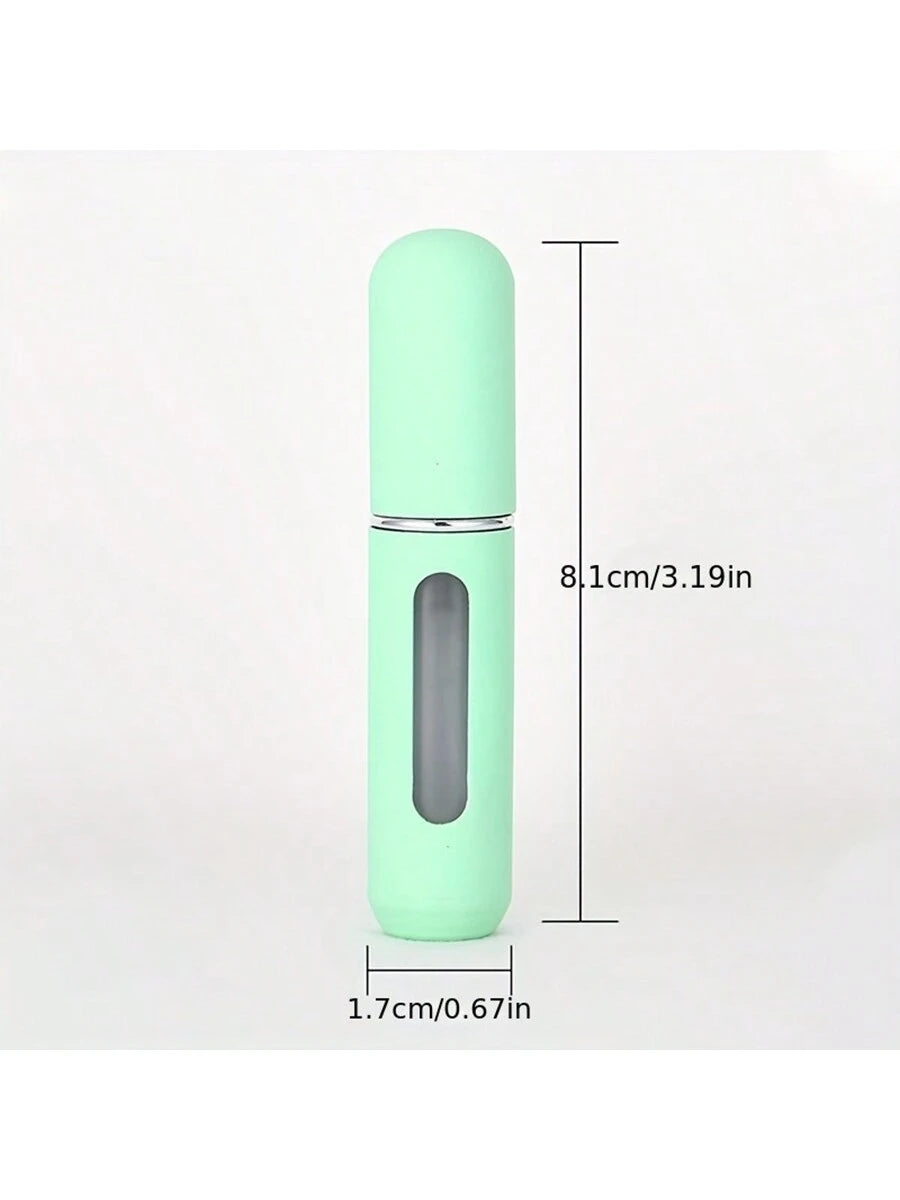 5ml Portable Perfume Refillable Spray Bottle With Pump And Atomizer, Suitable For Travel And Cosmetic Storage, Hot Selling