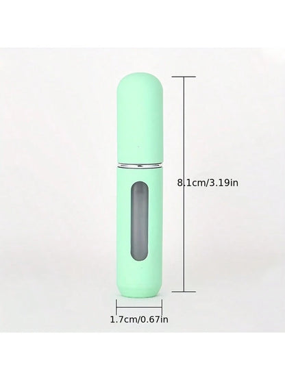5ml Portable Perfume Refillable Spray Bottle With Pump And Atomizer, Suitable For Travel And Cosmetic Storage, Hot Selling