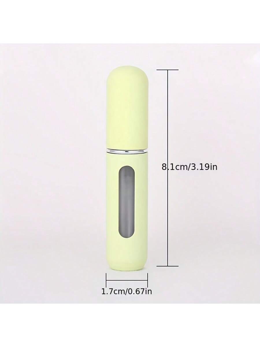 5ml Portable Perfume Refillable Spray Bottle With Pump And Atomizer, Suitable For Travel And Cosmetic Storage, Hot Selling