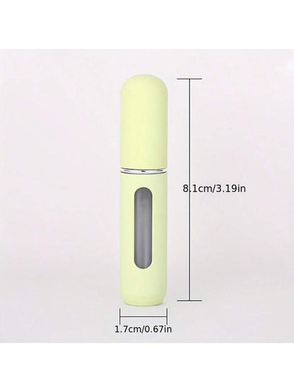 5ml Portable Perfume Refillable Spray Bottle With Pump And Atomizer, Suitable For Travel And Cosmetic Storage, Hot Selling