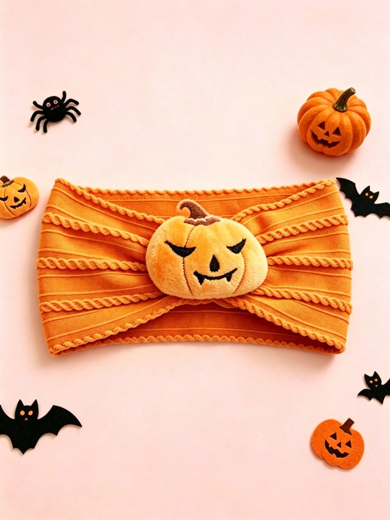 5pcs/Pack Baby Halloween Themed Headbands, Soft & Elastic, Breathable, Suitable For All Seasons, Perfect Gift, Ideal For Photo Shoots