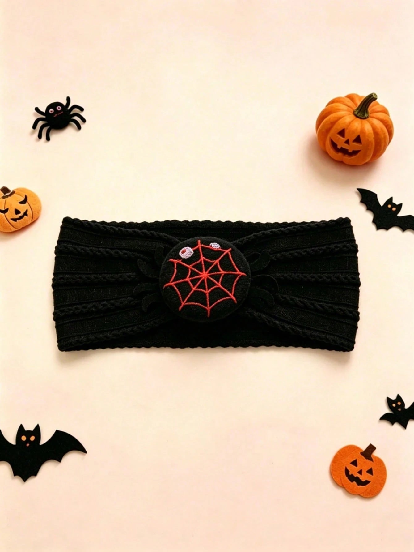 5pcs/Pack Baby Halloween Themed Headbands, Soft & Elastic, Breathable, Suitable For All Seasons, Perfect Gift, Ideal For Photo Shoots