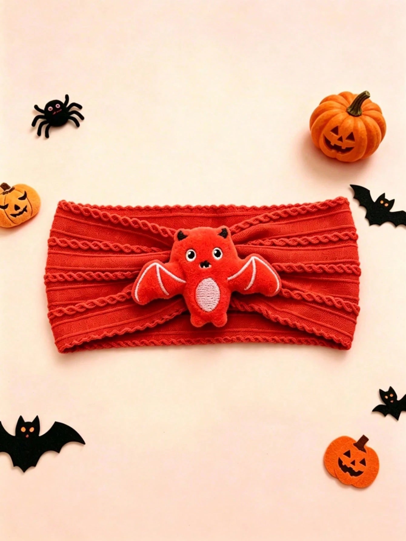 5pcs/Pack Baby Halloween Themed Headbands, Soft & Elastic, Breathable, Suitable For All Seasons, Perfect Gift, Ideal For Photo Shoots